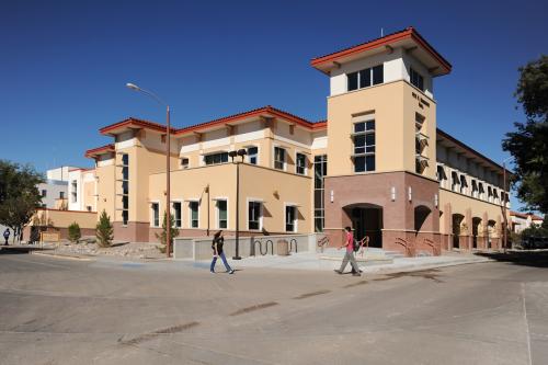 exterior shot of Domenici Hall